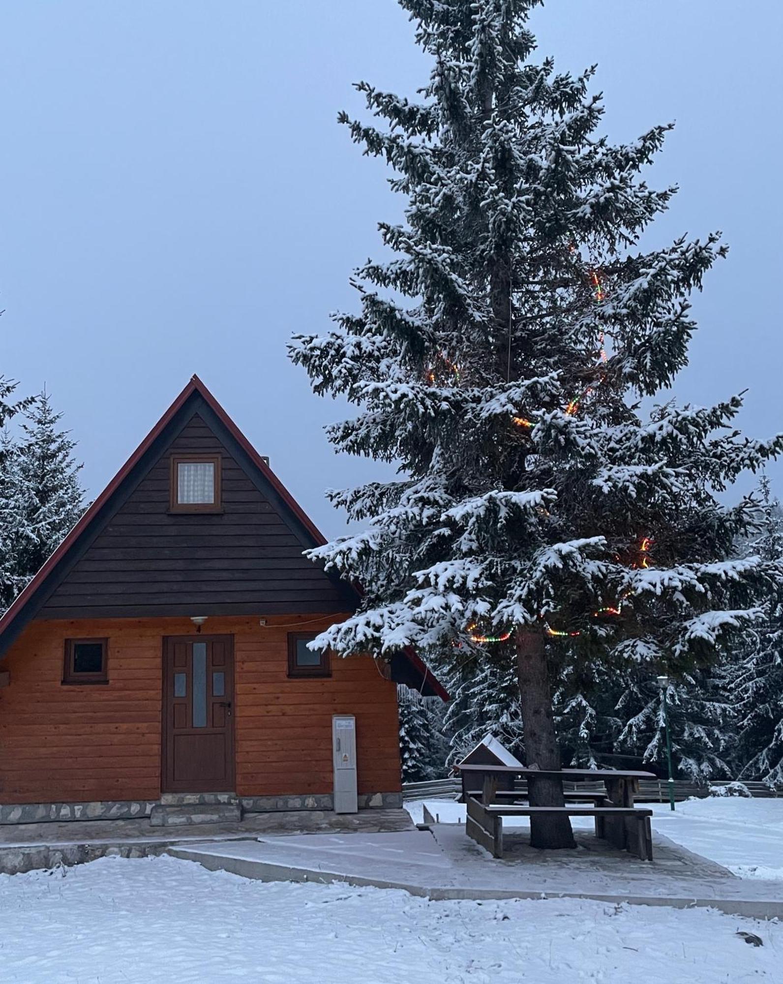 Bungalows Krstajic Жабляк Экстерьер фото